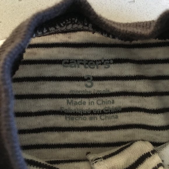 Monkeys! Four Sleep and Play outfits (3 & 6 mos) - Picture 5 of 11